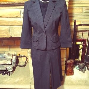 Worthington Navy Coulotte Set